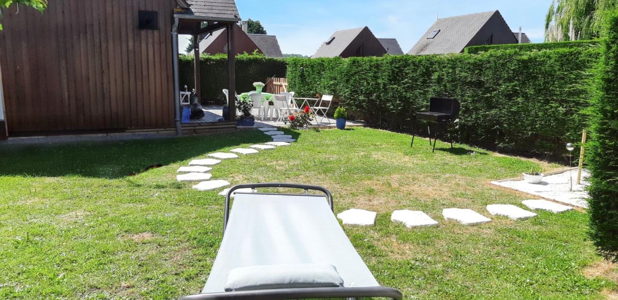 Maison Charmante A Colleville-Montgomery Avec Jardin Clos Eksteriør billede